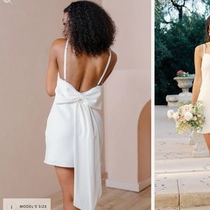 Steph Crepe Mini Dress - Revelry - Size 12